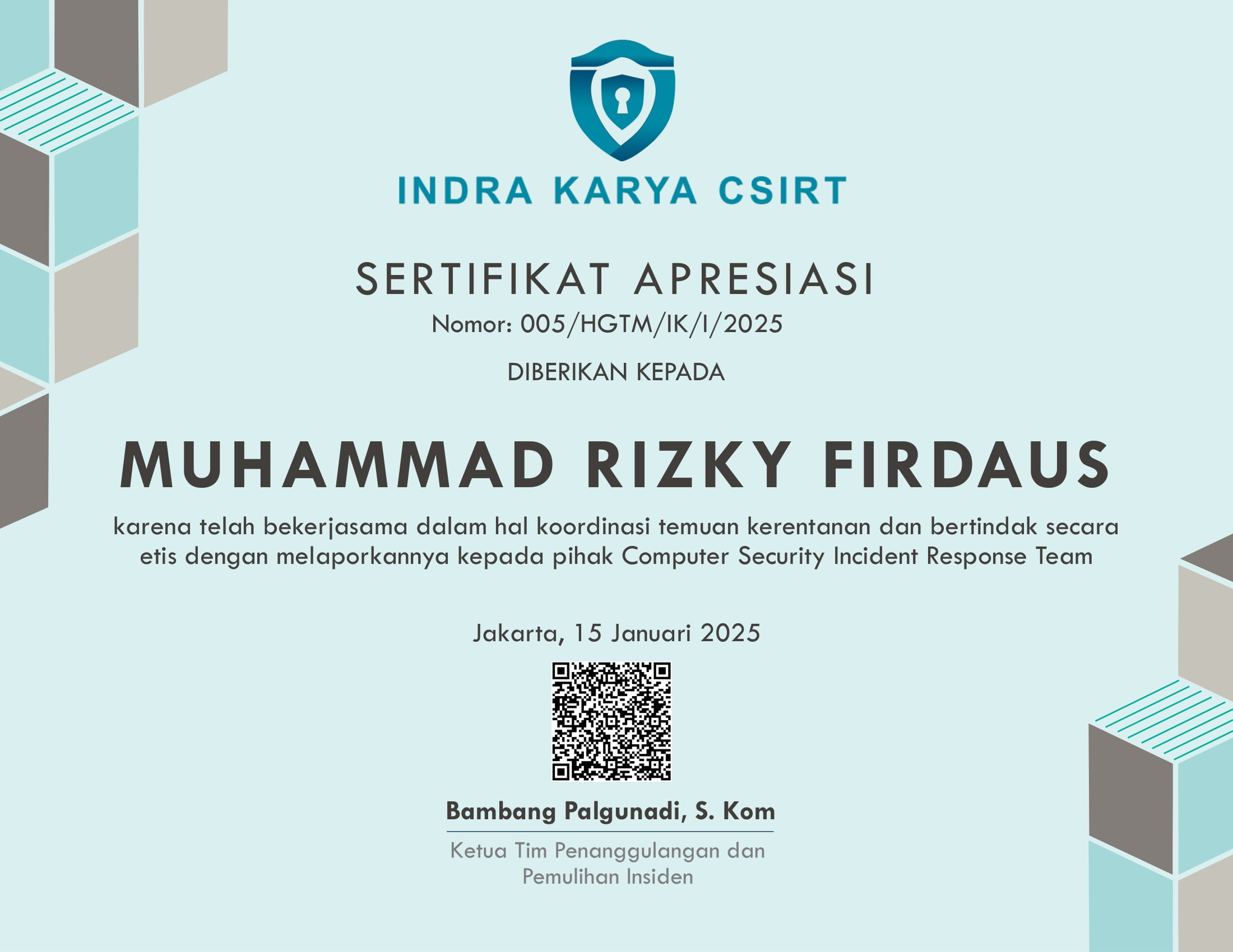 Certificate 10