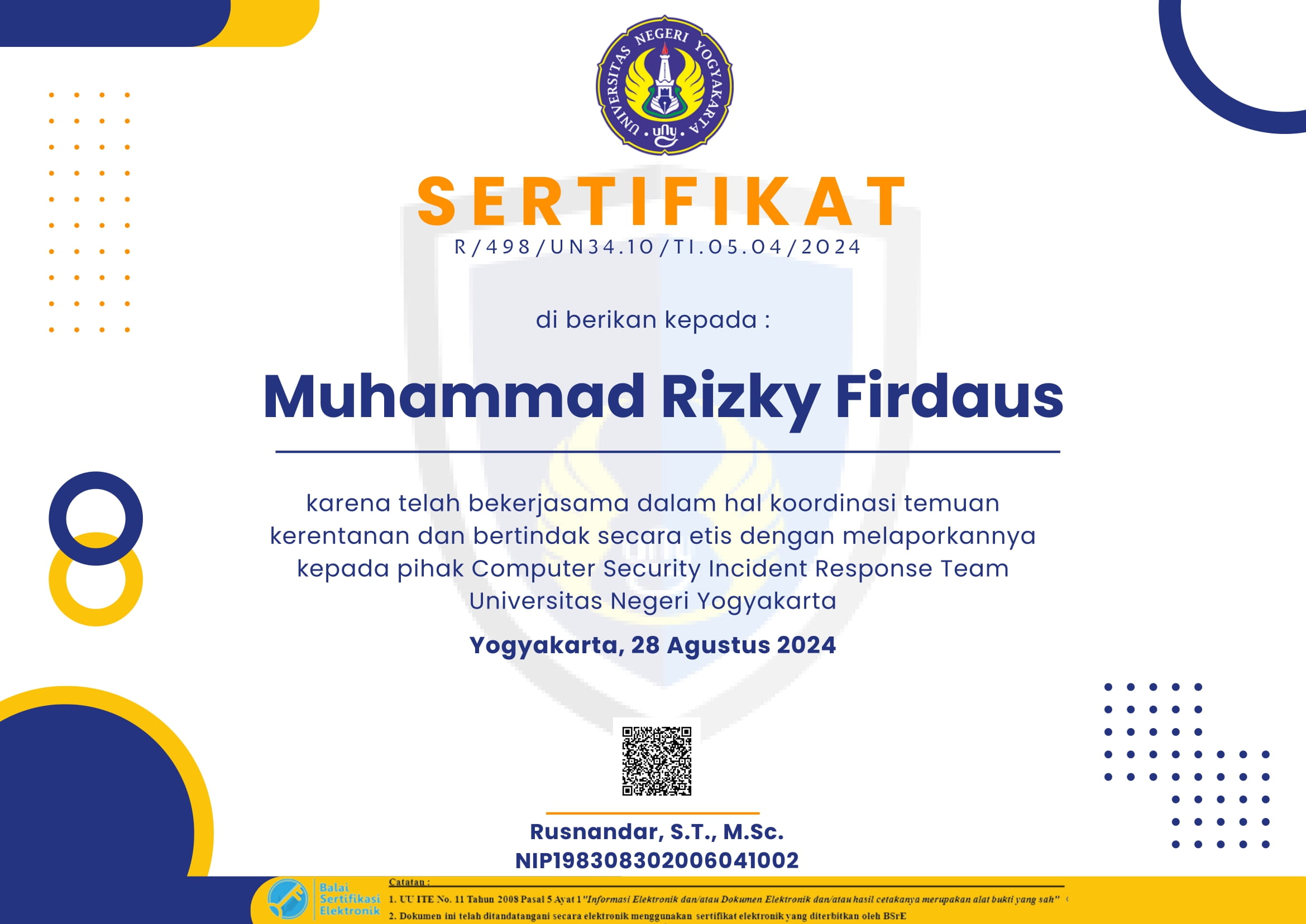 Certificate 19