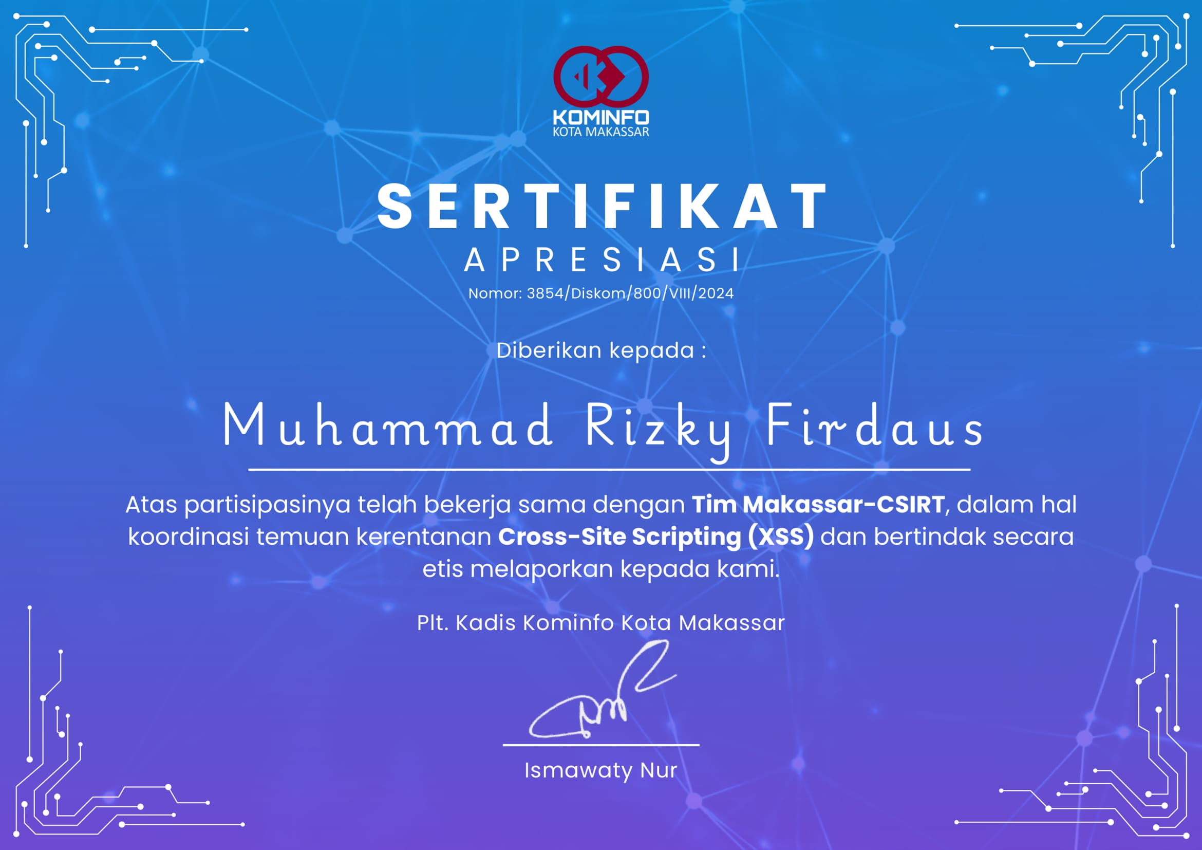 Certificate 22
