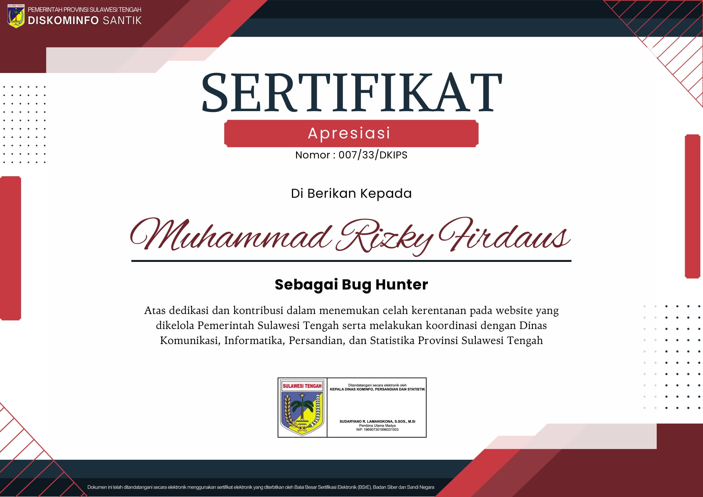 Certificate 27