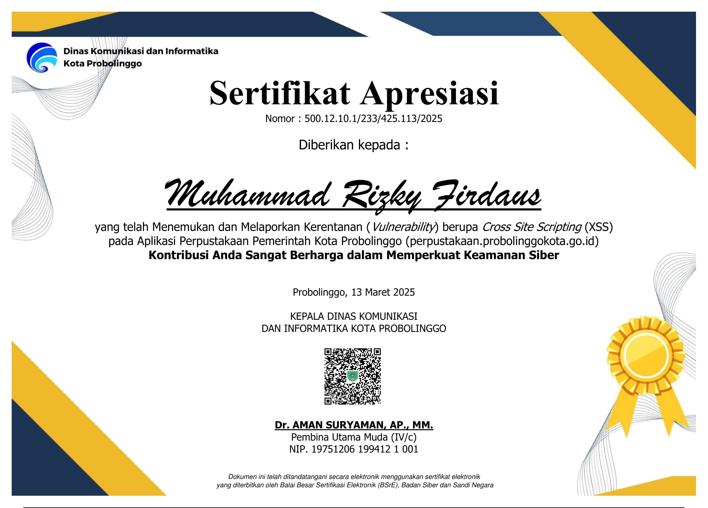 Certificate 5