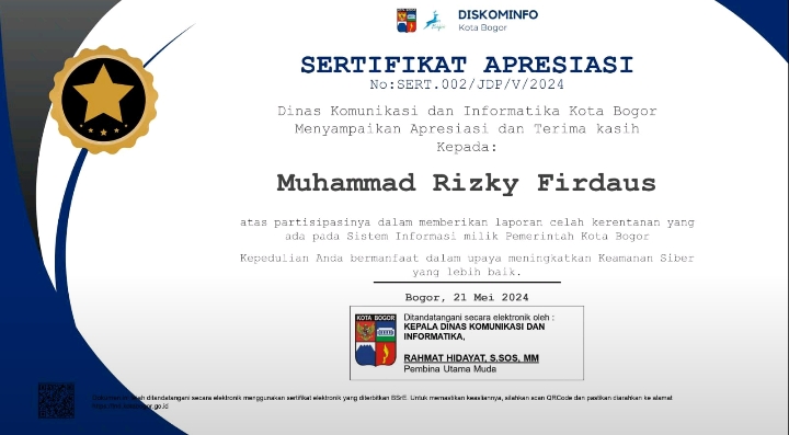 Certificate 24
