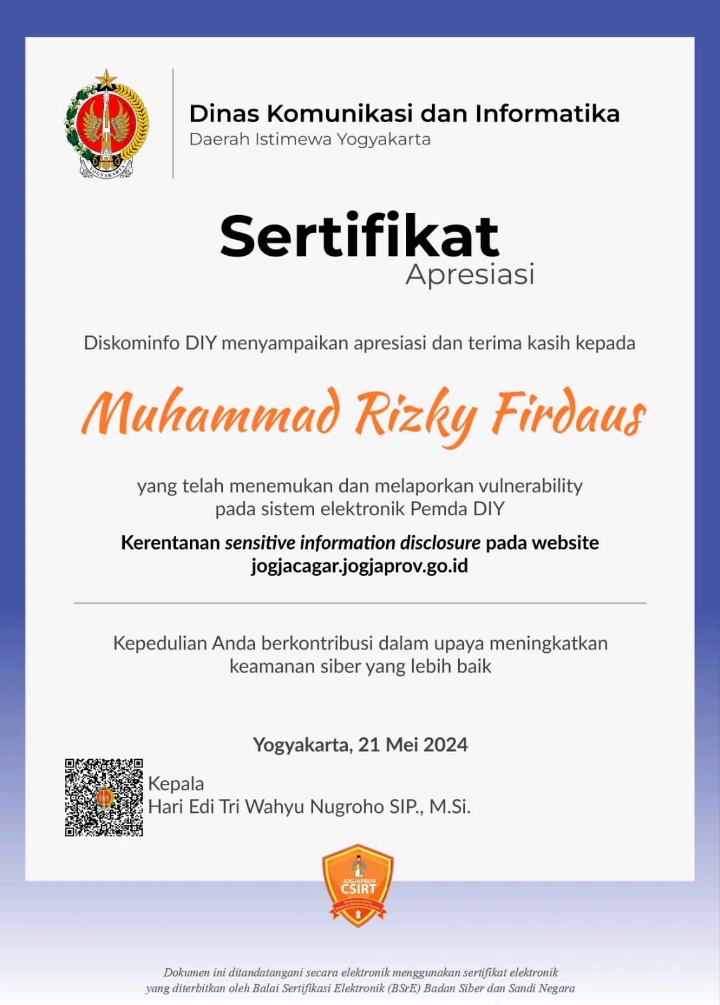 Certificate 25